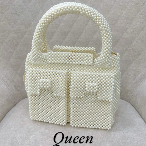 Elegant pearl bag